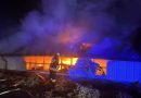 Incendiu la un depozit a unui centru creștin, din Mereșeni